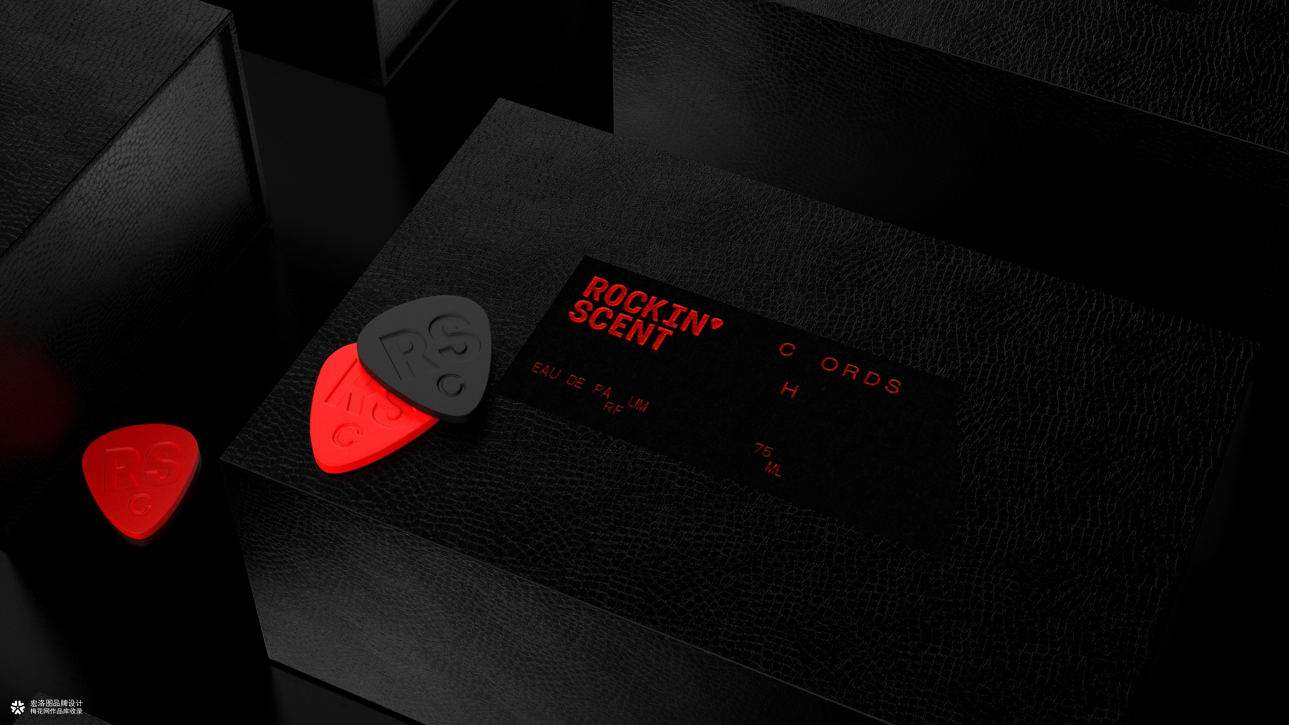 大胆奔放、造型独特的香水包装设计