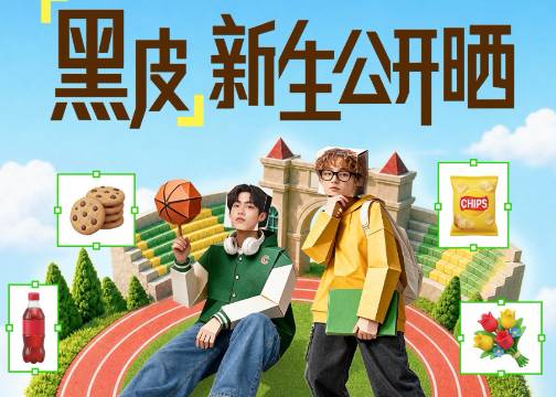 京东超市黑色星期五，“黑皮”新生公开晒