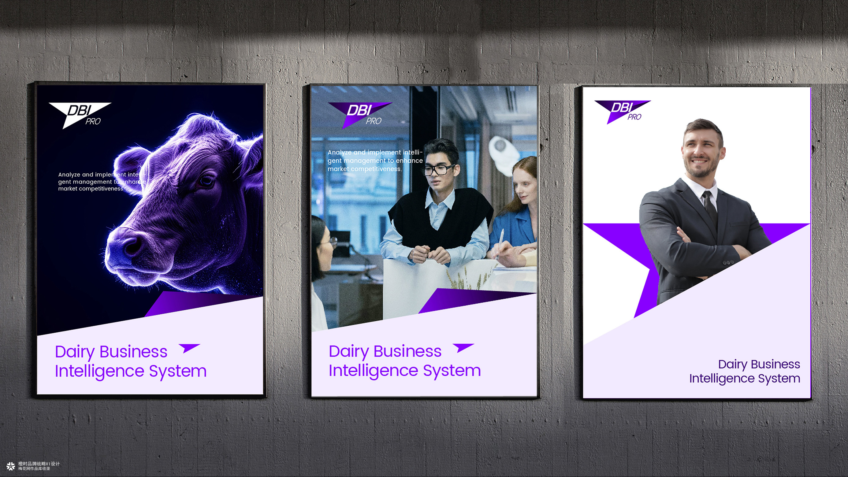 DBI Pro牧场数智分析决策平台品牌VI设计