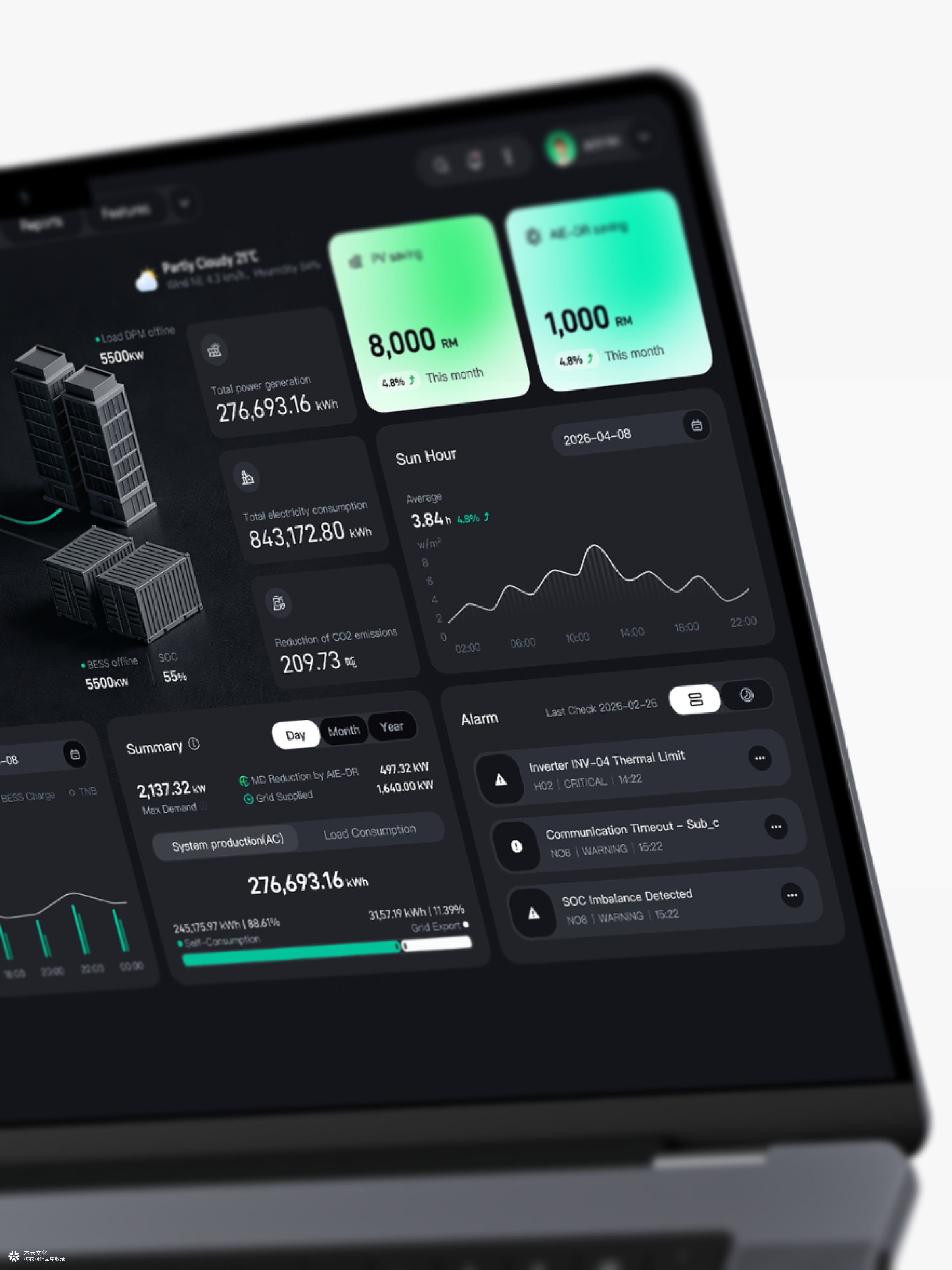 智慧能源管理平台 UI/UX 设计