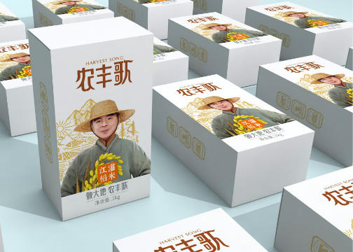 广维×农丰歌品牌大米包装创意设计