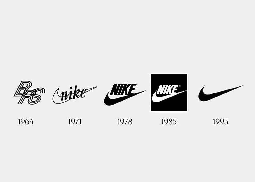 耐克百事匡威等品牌logo进化史，一代不如一代？