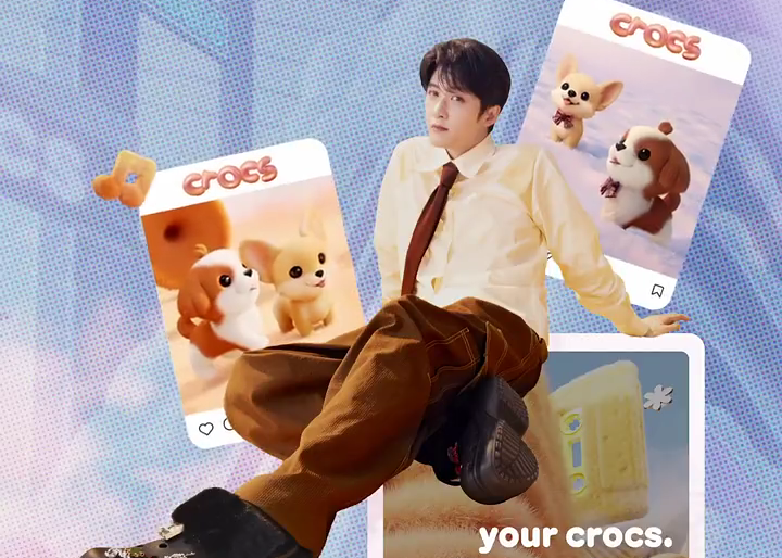 Crocs携手檀健次开启一“健”暖冬Style~