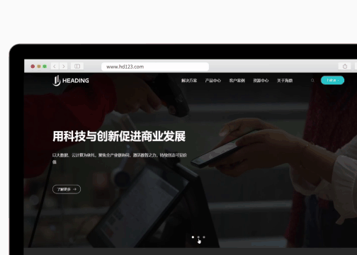 雍熙助力软件技术数字化网站升级：上海海鼎官网