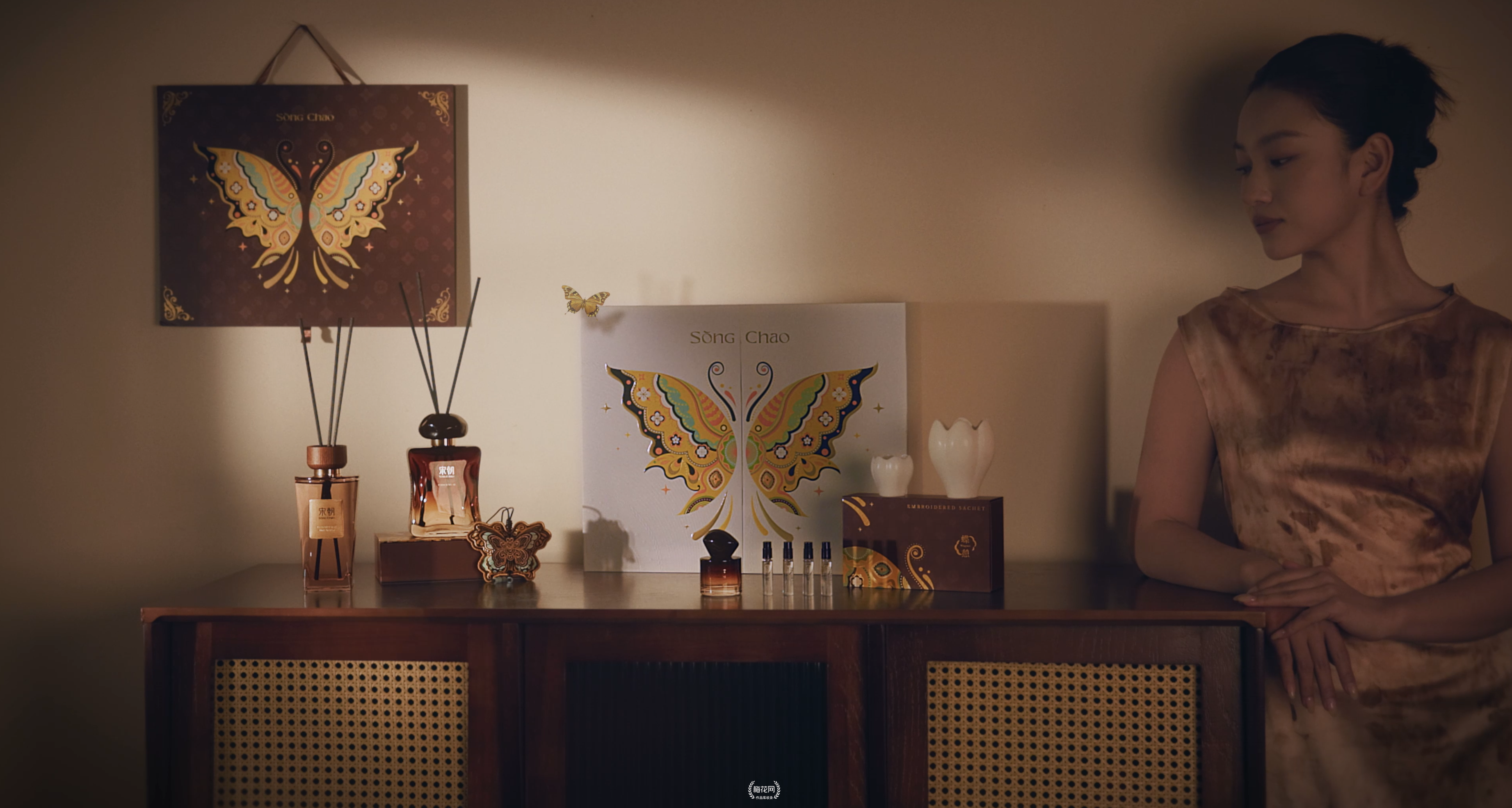 庄周梦蝶香氛礼盒/宋朝香薰/逆光者视觉