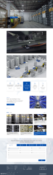 品牌营销案例：海柔创新·官网建设-网站UI设计 | 蓝盒子国际Blue Box