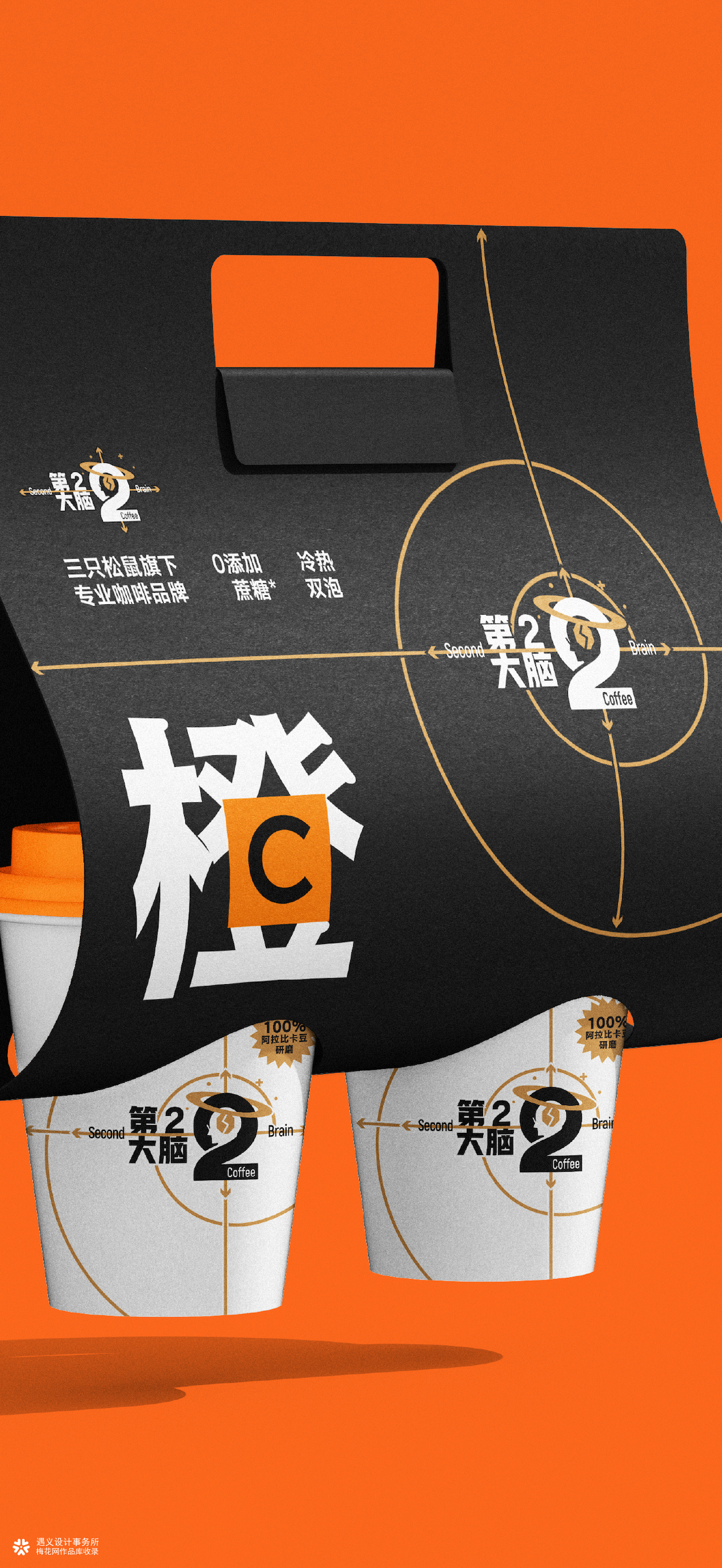 遇义设计丨第2大脑 咖啡品牌设计丨我思故我在