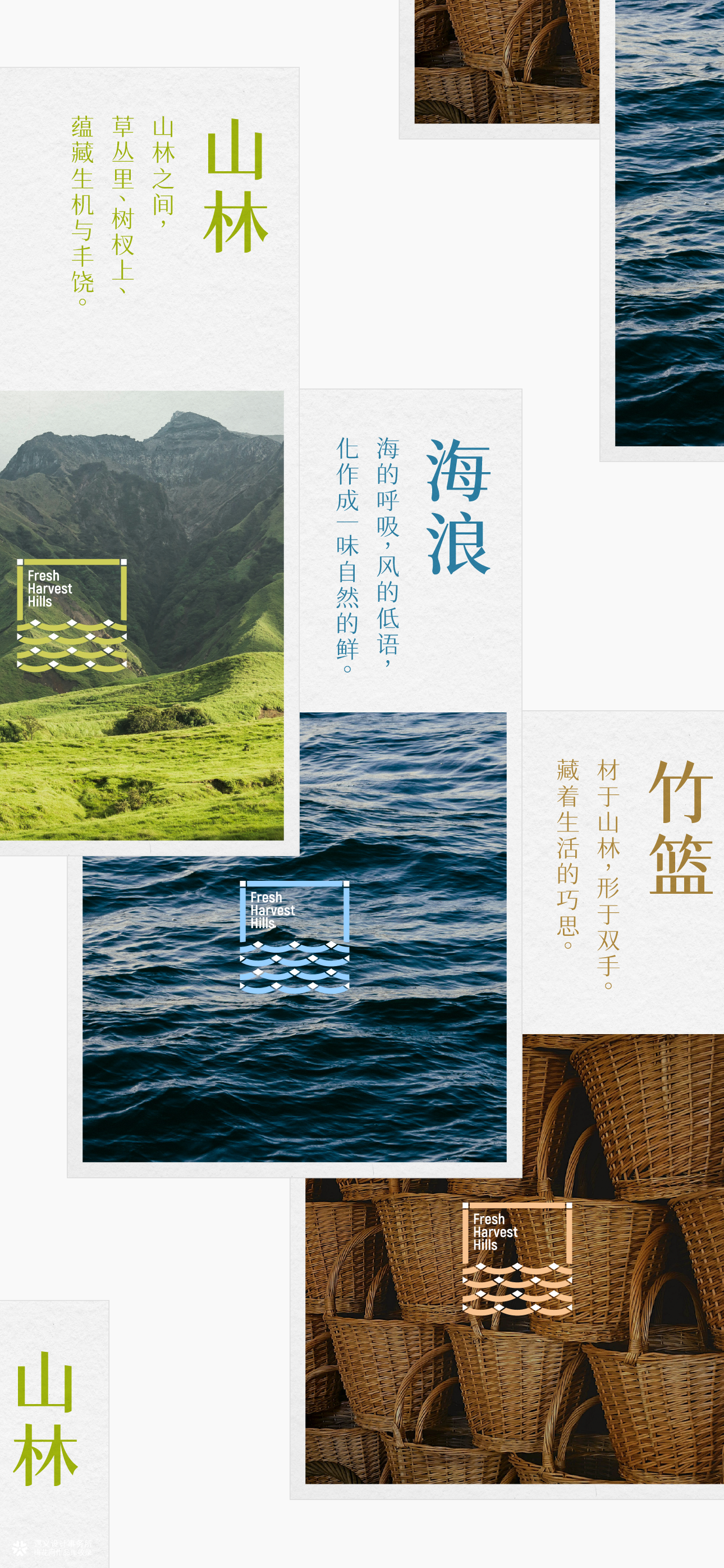 遇义设计丨三只松鼠 集鲜山品牌设计丨山不在高 有鲜则名