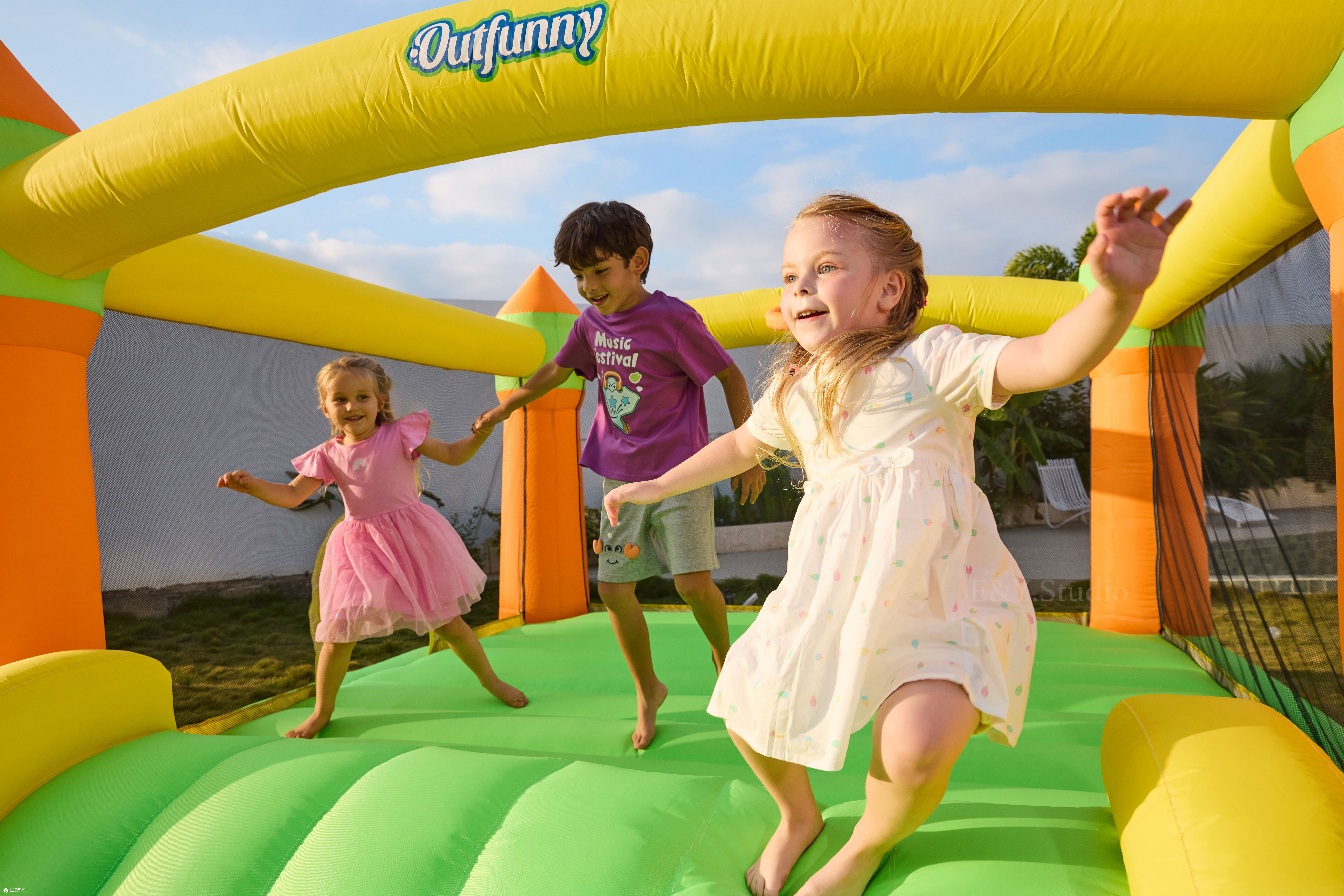 空气城堡拍摄案例