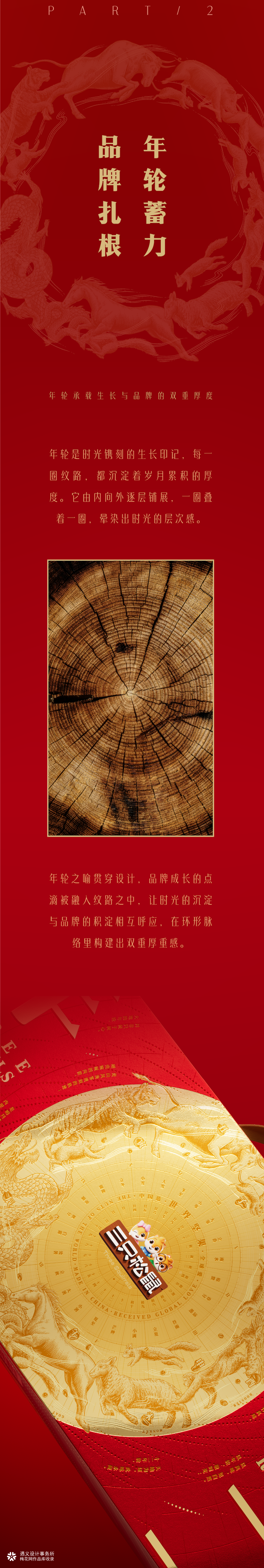 遇义设计丨十二年轮坚果礼盒包装设计丨骏启新程